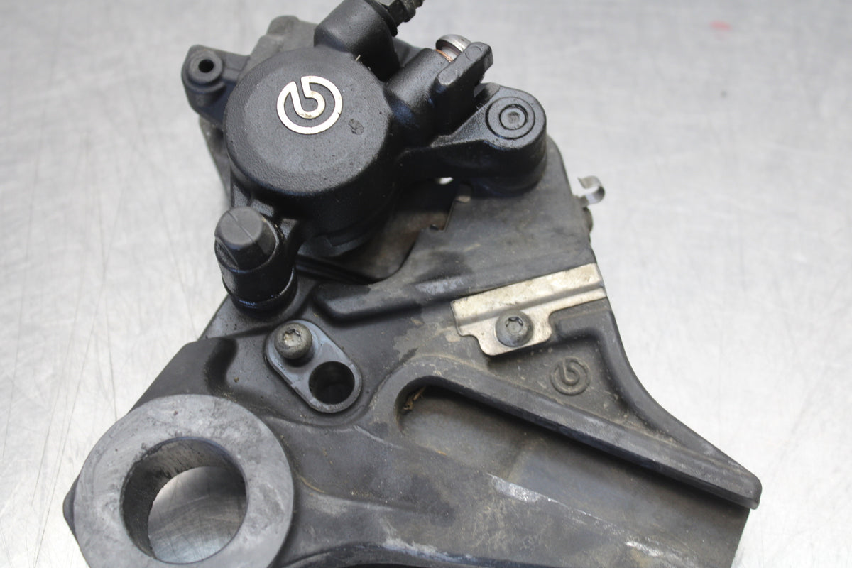 10-11 BMW S1000RR REAR BACK BRAKE CALIPER W MOUNT BRACKET BB168