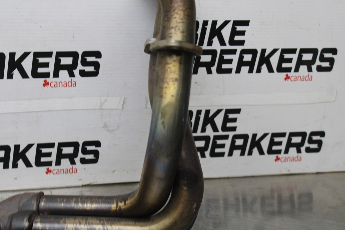 12 TRIUMPH STREET TRIPLE R EXHAUST HEADER PIPES MANIFOLD BB914