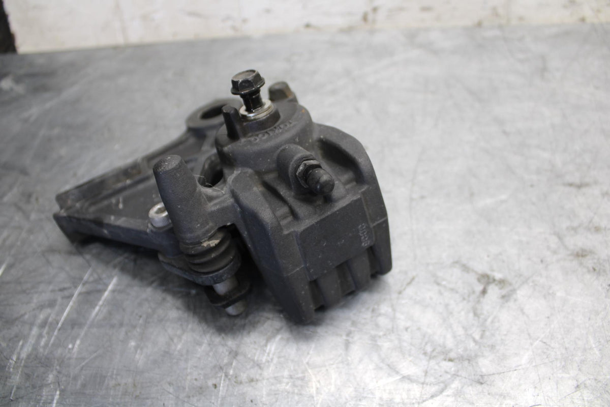 2008 Kawasaki Ninja ZX10R ZX1000E REAR BACK BRAKE CALIPER W MOUNT BRACKET BB524
