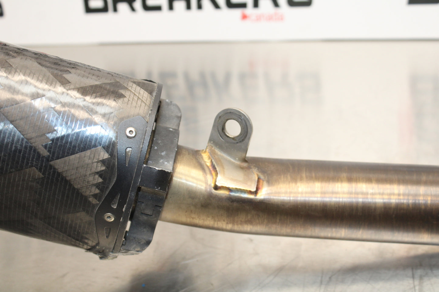 13-17 KAWASAKI NINJA ZX6R TWO BROTHERS FULL EXHAUST SYSTEM HEADERS  BB143