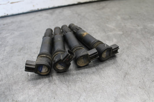05-06 HONDA CBR600RR IGNITION COILS COIL SPARK PLUG CAPS 30700-MEE-641 BB655