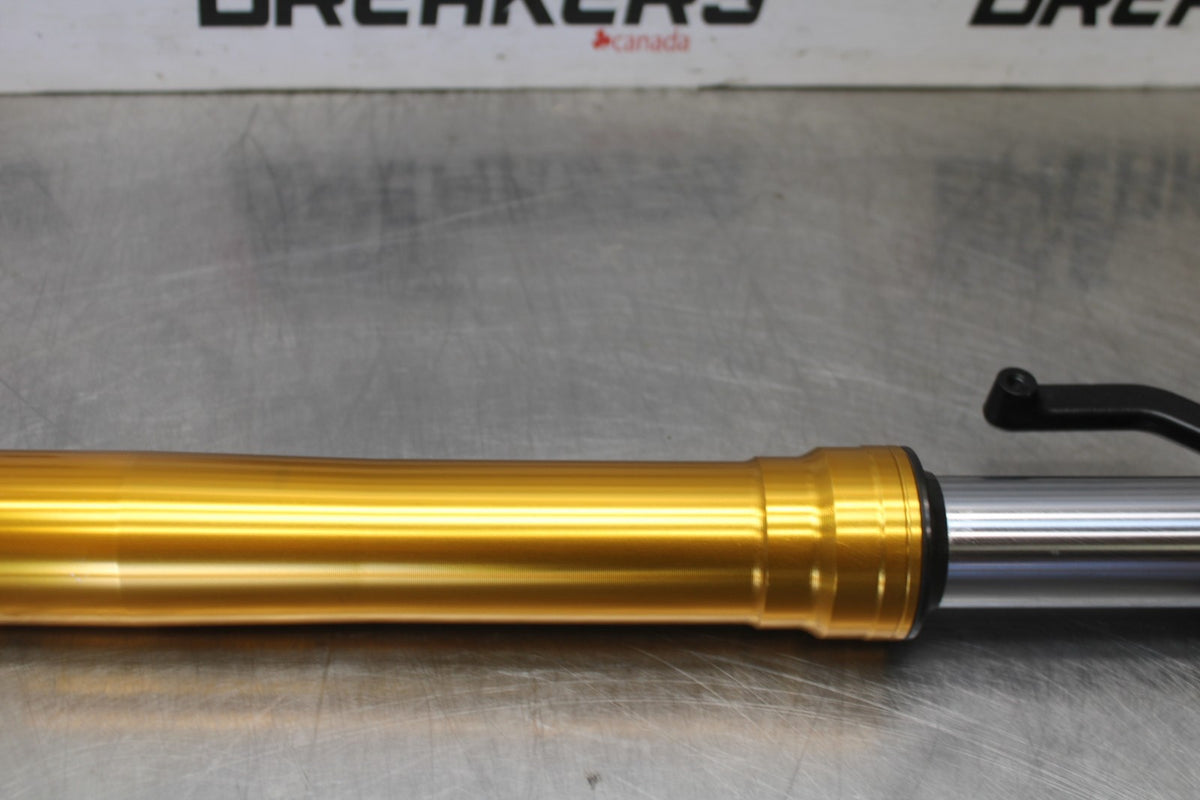 24 KAWASAKI NINJA ZX6R ZX636 ABS 40TH ANNIVERSARY RIGHT FRONT FORK SHOCK BB911