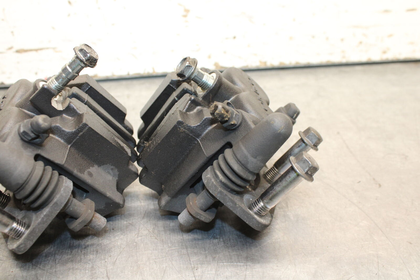 14-15 KAWASAKI NINJA 650 EX650F ABS RIGHT LEFT FRONT BRAKE CALIPER PAIR BB741 