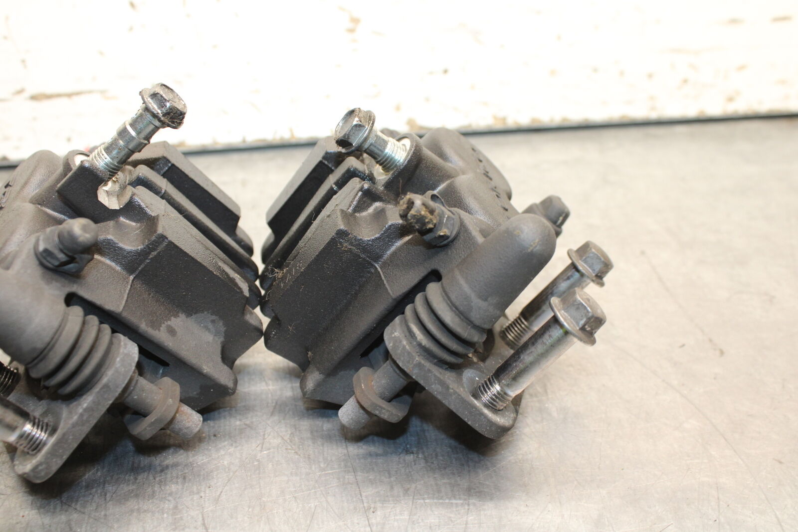 14-15 KAWASAKI NINJA 650 EX650F ABS RIGHT LEFT FRONT BRAKE CALIPER PAIR BB741 