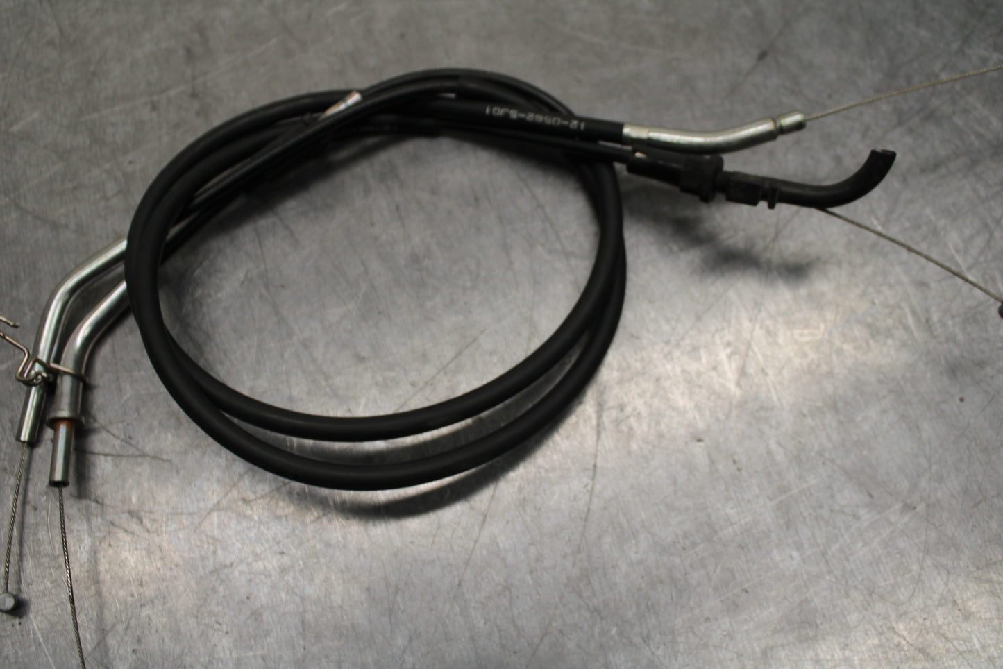 12-17 KAWASAKI NINJA 650 THROTTLE CABLES LINES BB129