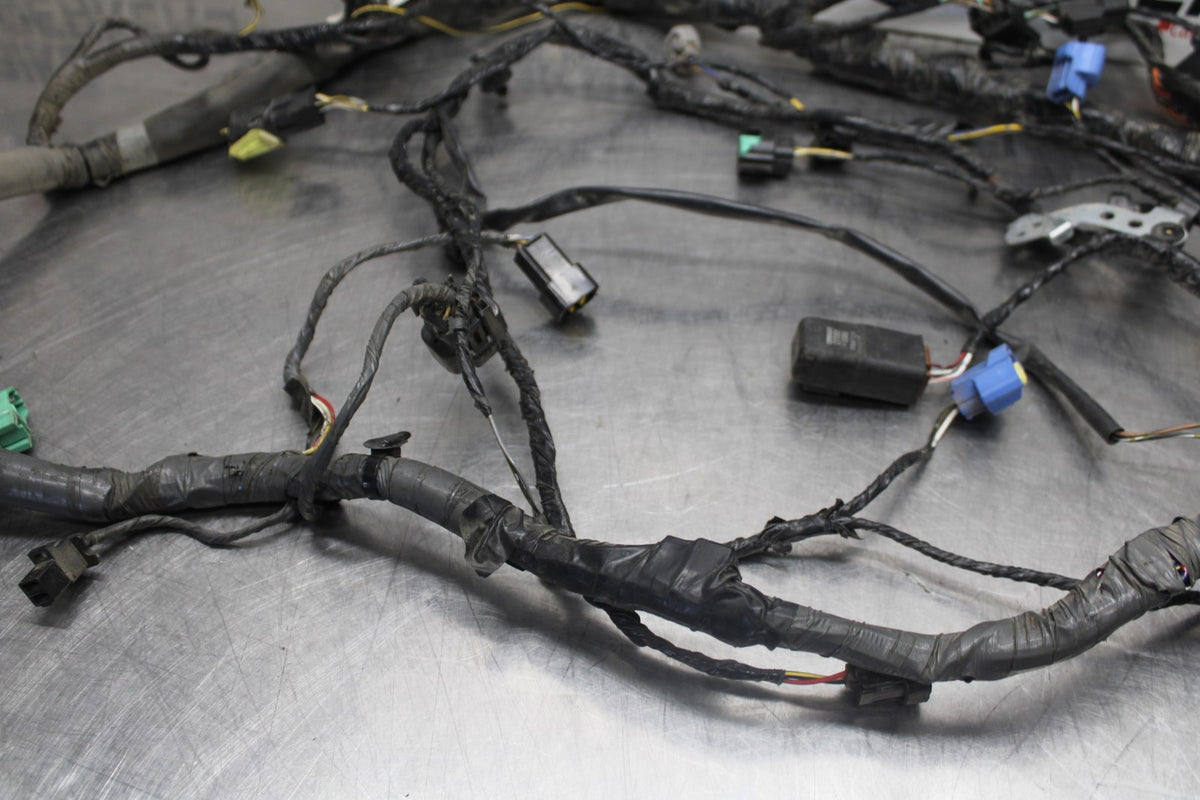 08-09 KAWASAKI NINJA ZX14R MAIN ENGINE WIRING HARNESS MOTOR WIRE LOOM BB932