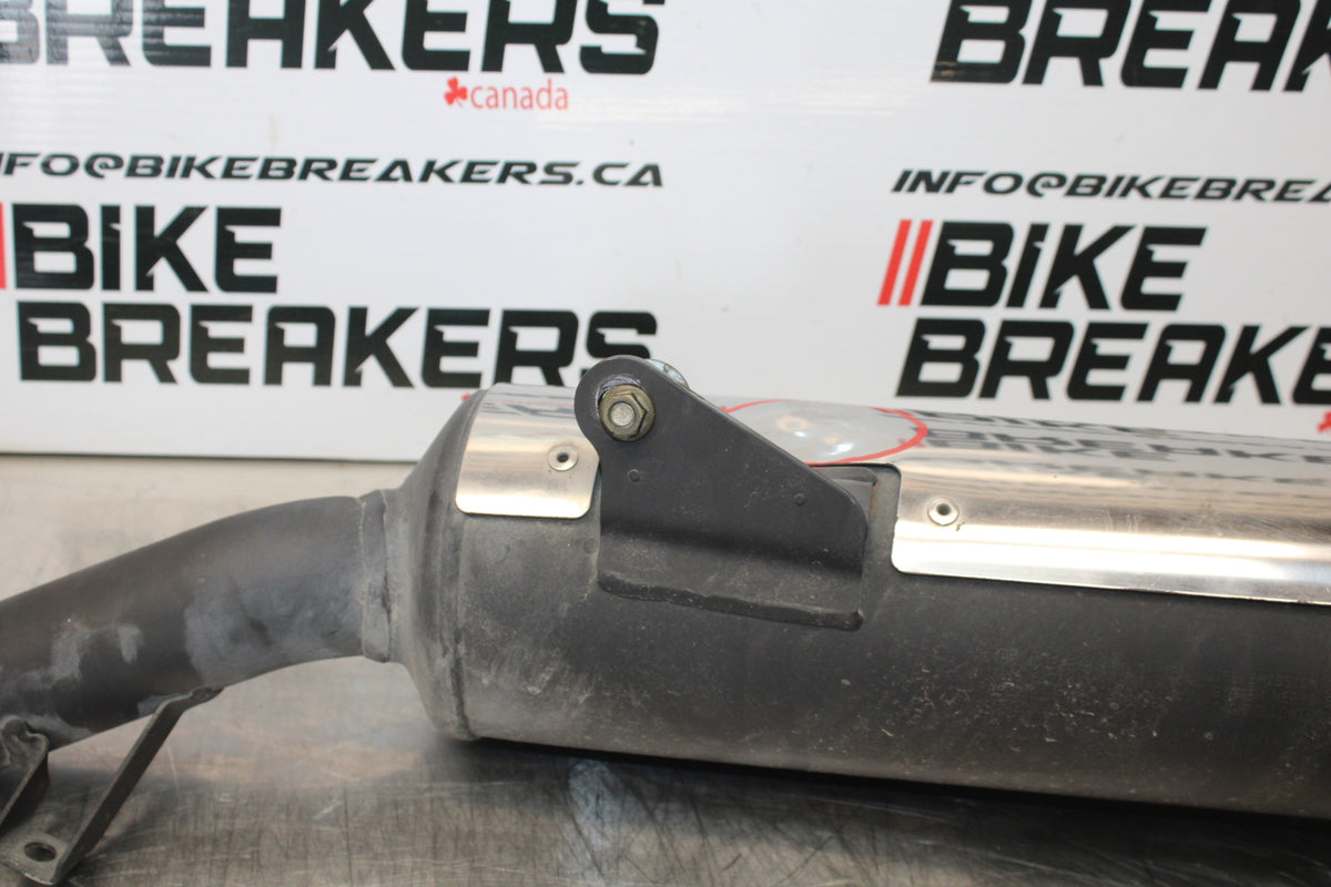 04-09 SUZUKI GS500F FULL EXHAUST SYSTEM HEADERS PIPE MUFFLER BB165