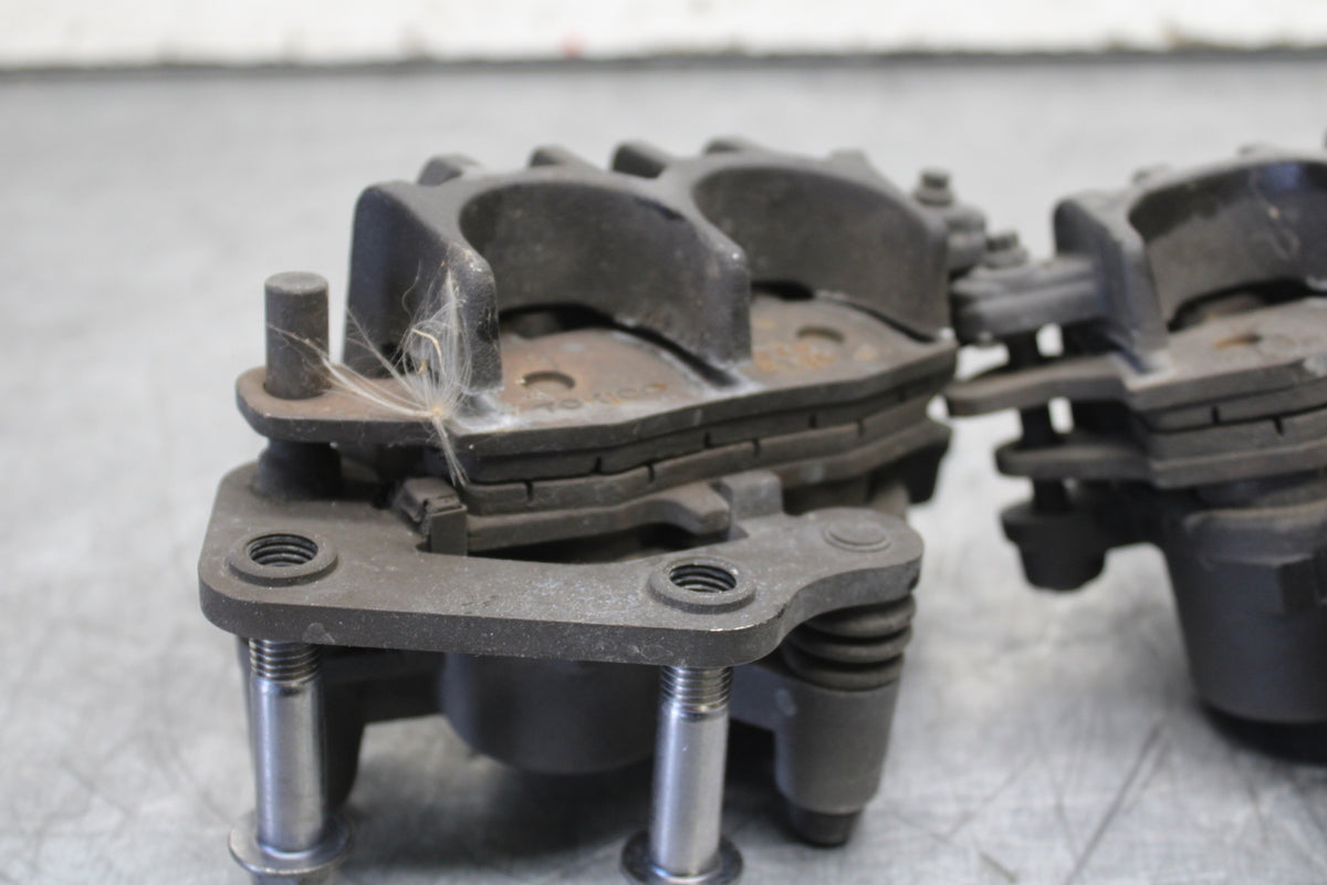 12-17 KAWASAKI ER-6N Z650 RIGHT LEFT FRONT BRAKE CALIPER SET PAIR CALIPERS BB709