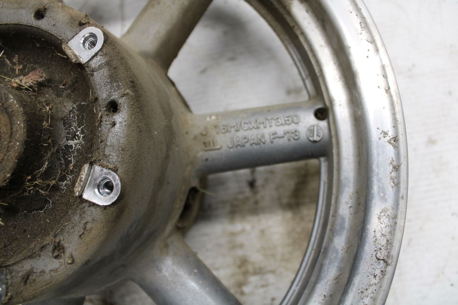 07-08 YAMAHA V STAR 1300 FRONT WHEEL RIM BB303