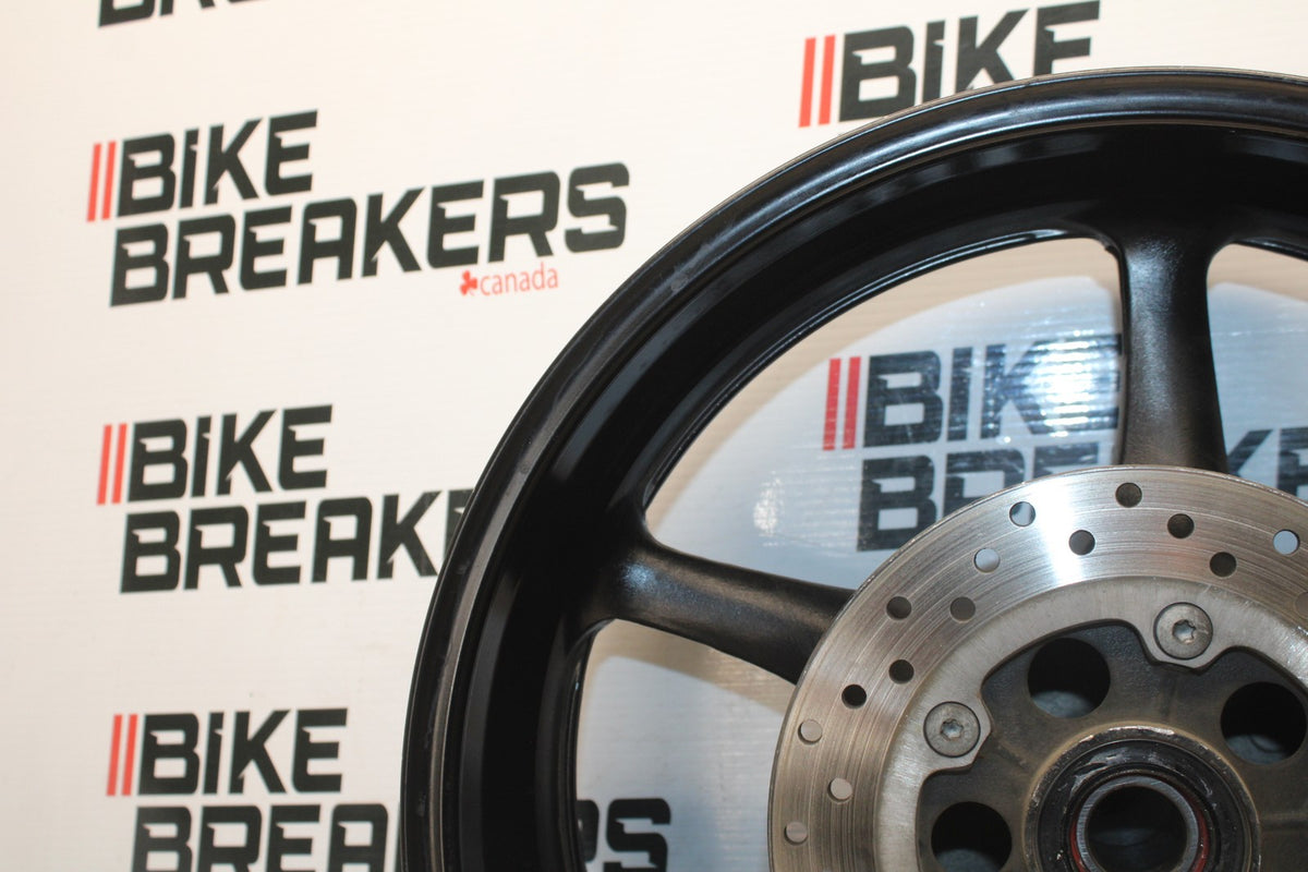 08-16 YAMAHA YZF R6 REAR WHEEL BACK RIM & ROTOR BB929