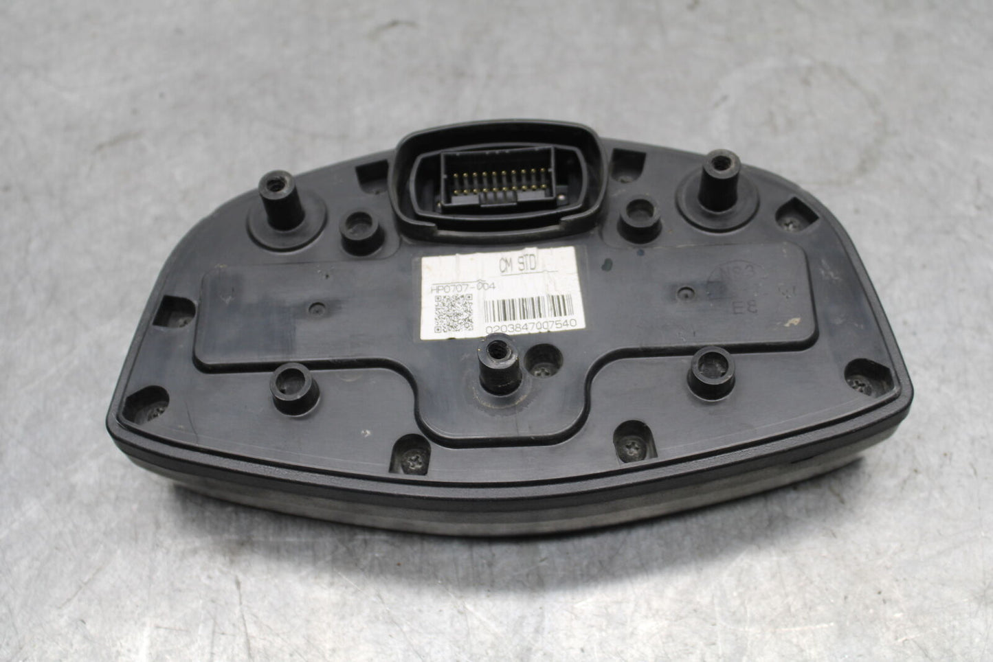 07-12 HONDA CBR600RR SPEEDO TACH GAUGES CLUSTER SPEEDOMETER TACHOMETER BB672
