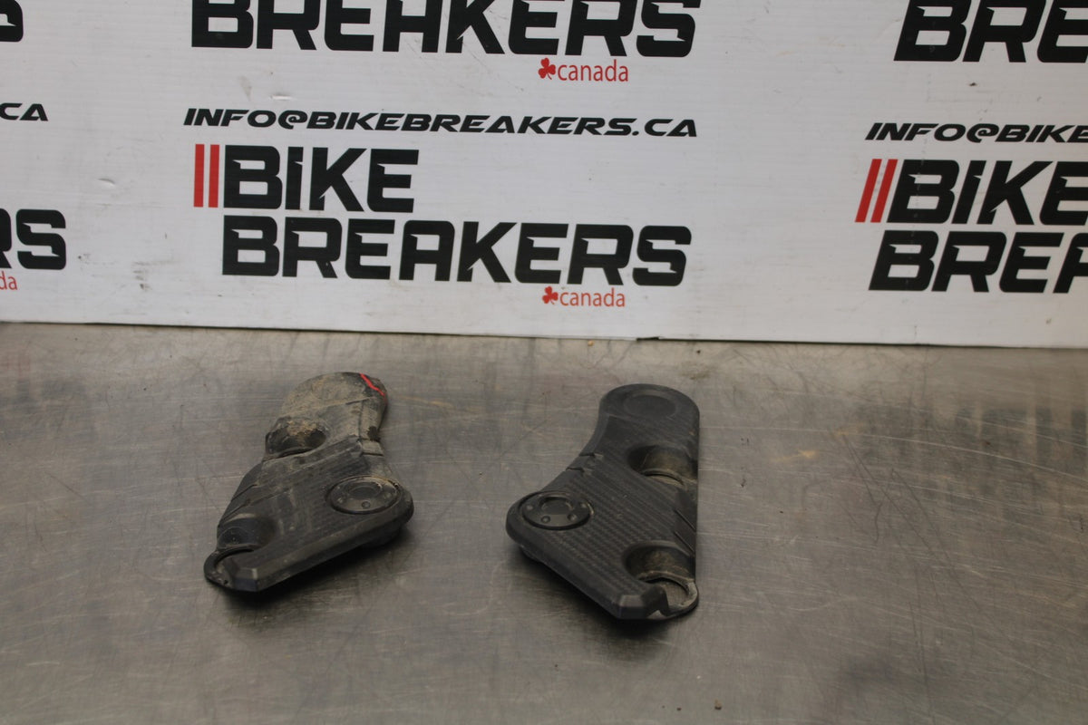 18 HONDA CB500F RIGHT LEFT FRAME MID SIDE COVERS COWLS PANELS TRIM  BB861