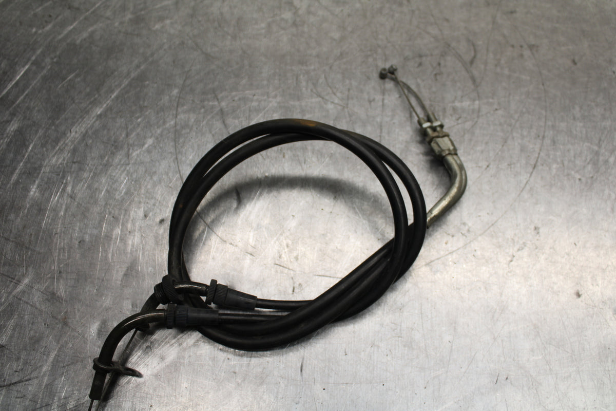 04-05 SUZUKI KATANA 750 GSX750F THROTTLE CABLES LINES BB110