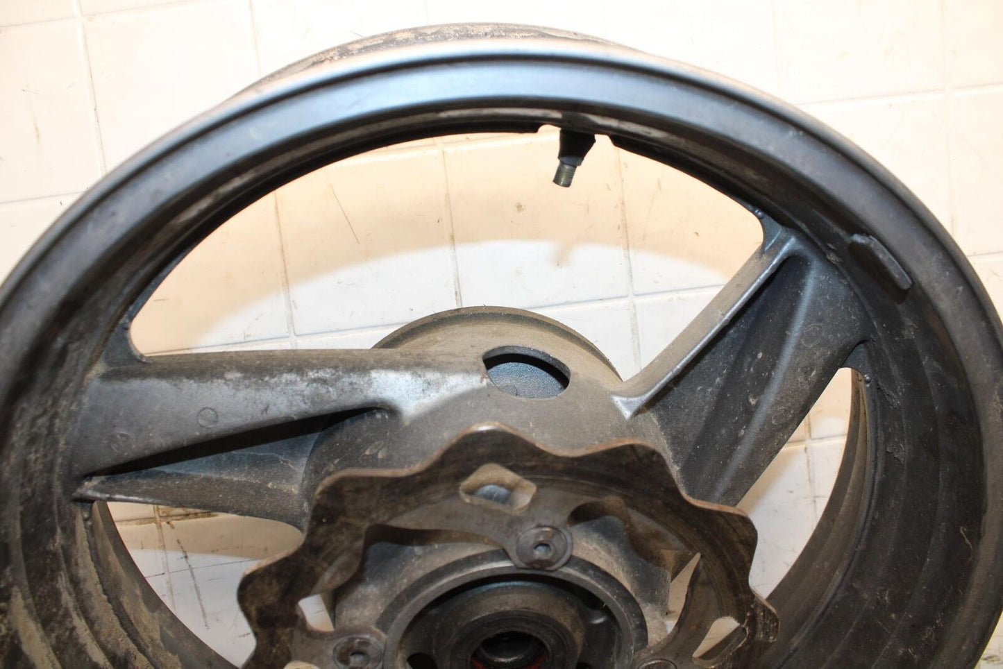 2001 Kawasaki Ninja ZX6 ZX600E REAR WHEEL RIM ROTOR BACK BRAKE DISC BB547