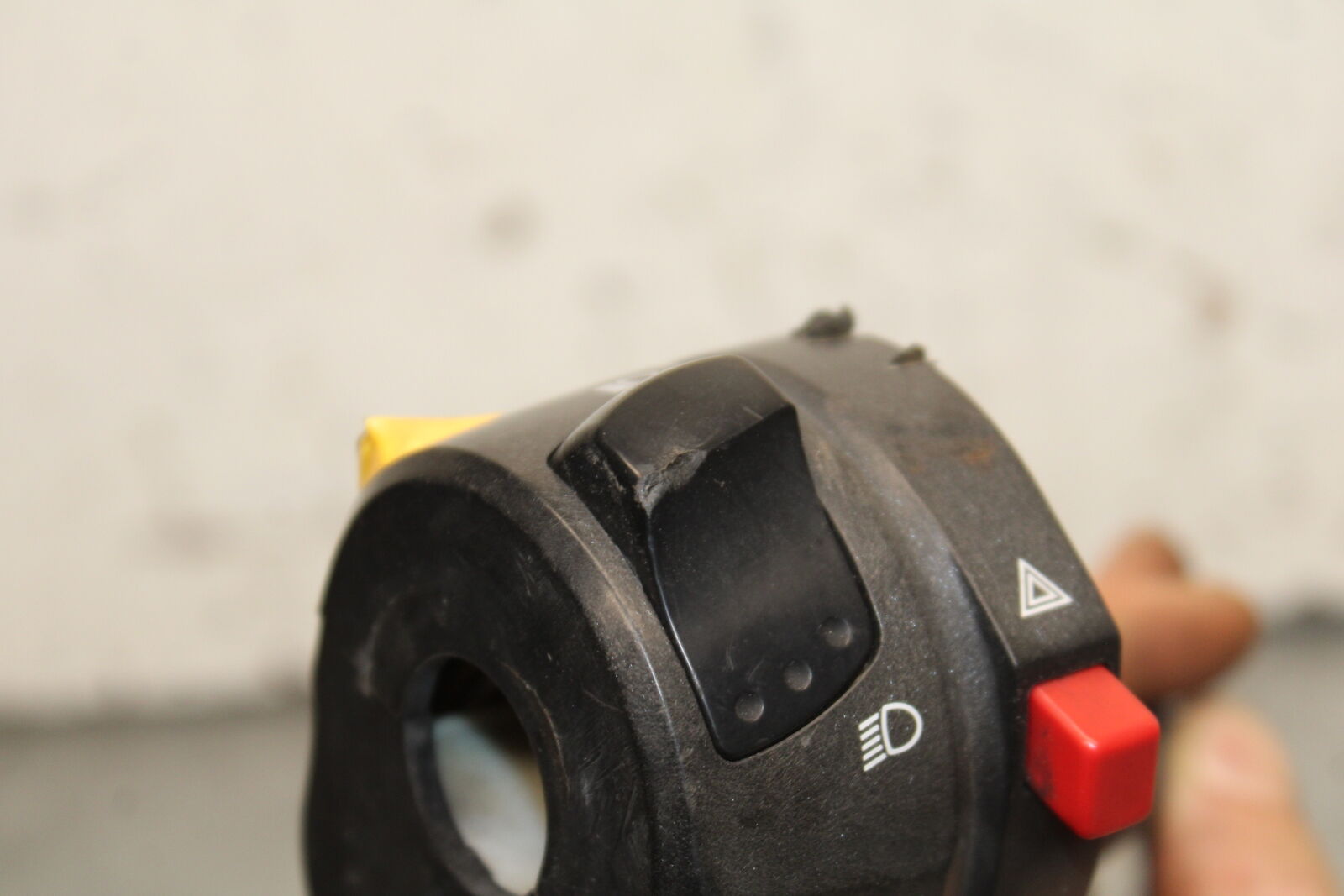 06-07 SUZUKI GSXR 600 LEFT CLIP ON HANDLE HORN SIGNALS SWITCH SWITCHES BB737