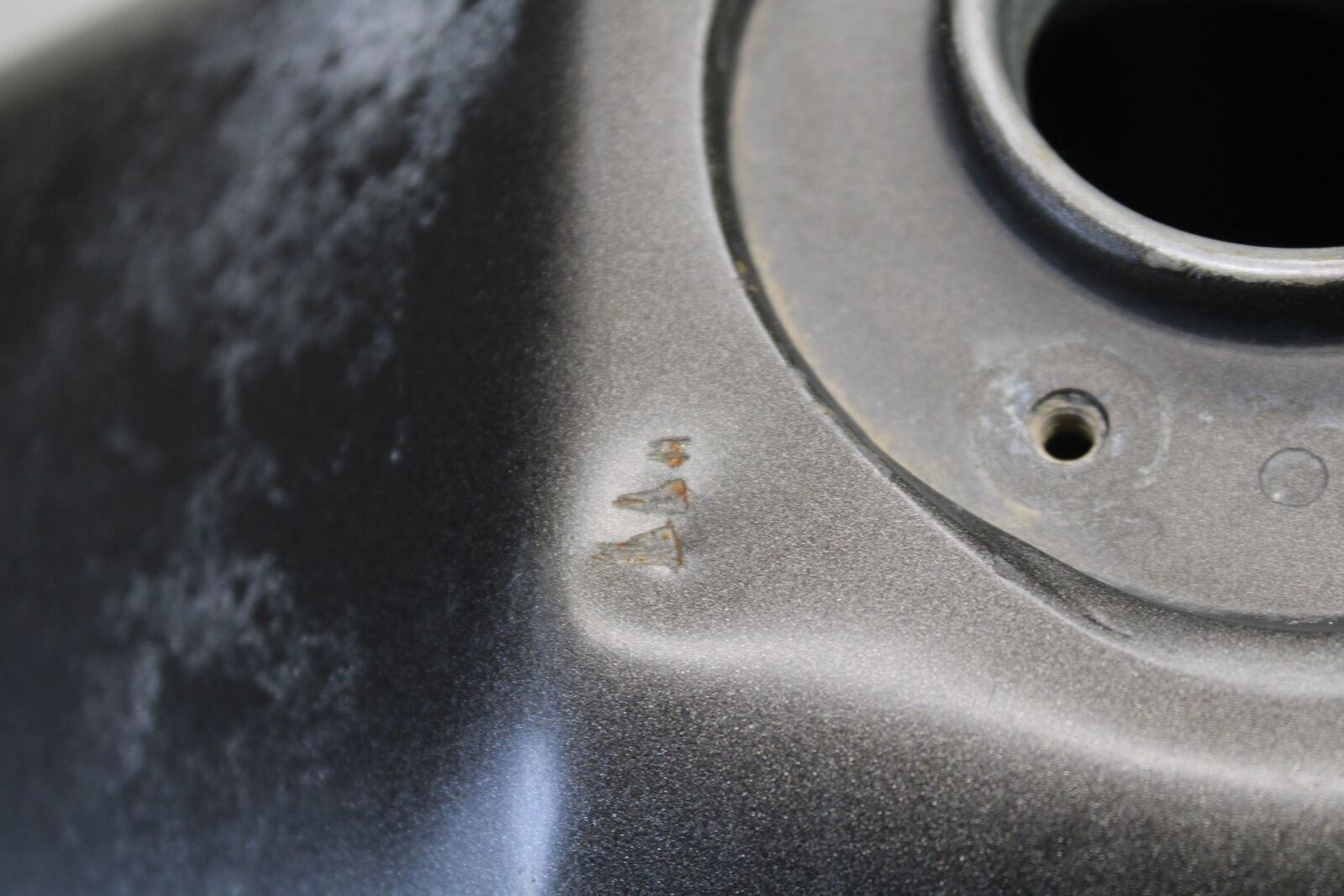 08-18 KAWASAKI KLR650 GAS TANK FUEL CELL PETROL RESERVOIR BB707