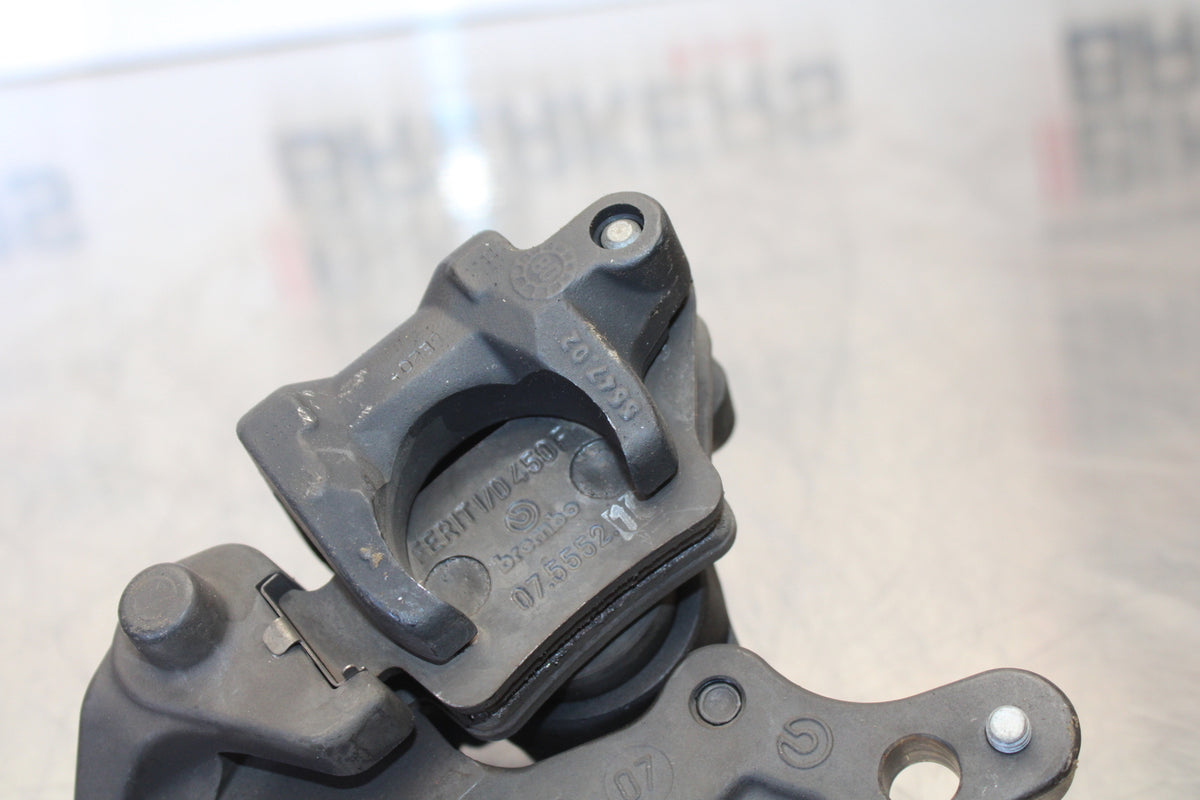 06-12 BMW F800ST REAR BACK BRAKE CALIPER W MOUNT BRACKET BB144