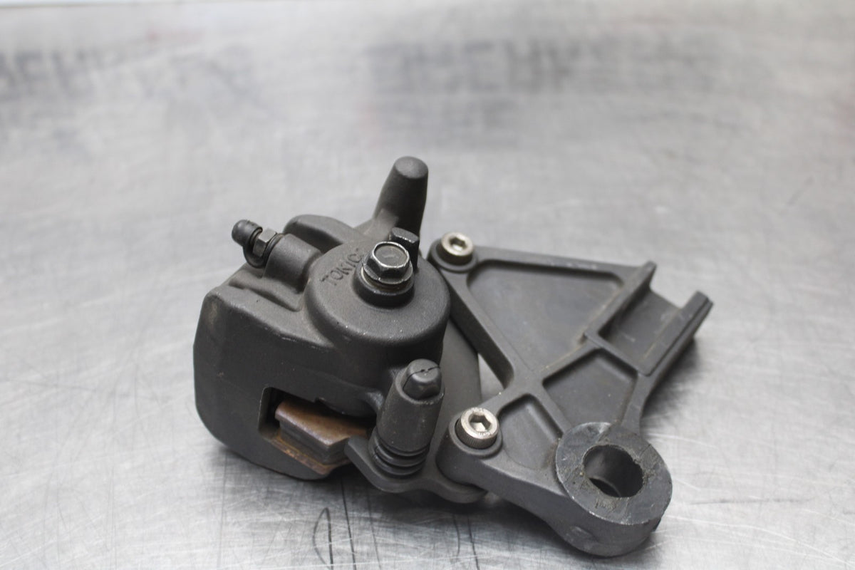 08 KAWASAKI NINJA ZX10R REAR BACK BRAKE CALIPER W MOUNT BRACKET BB902