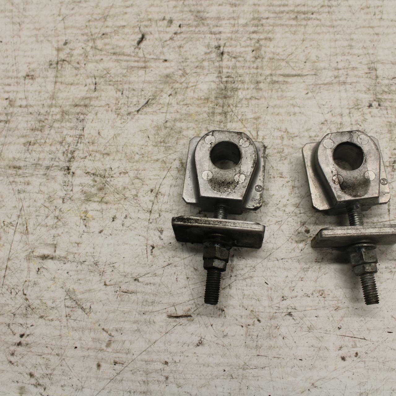 90-07 KAWASAKI ZZR 250 REAR AXLE BACK WHEEL RIM PIVOT BOLT AXEL BB298