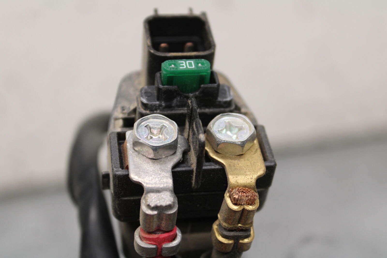 08-10 SUZUKI GSXR 600 ENGINE STARTER RELAY STARTING MOTOR SWITCH  BB721