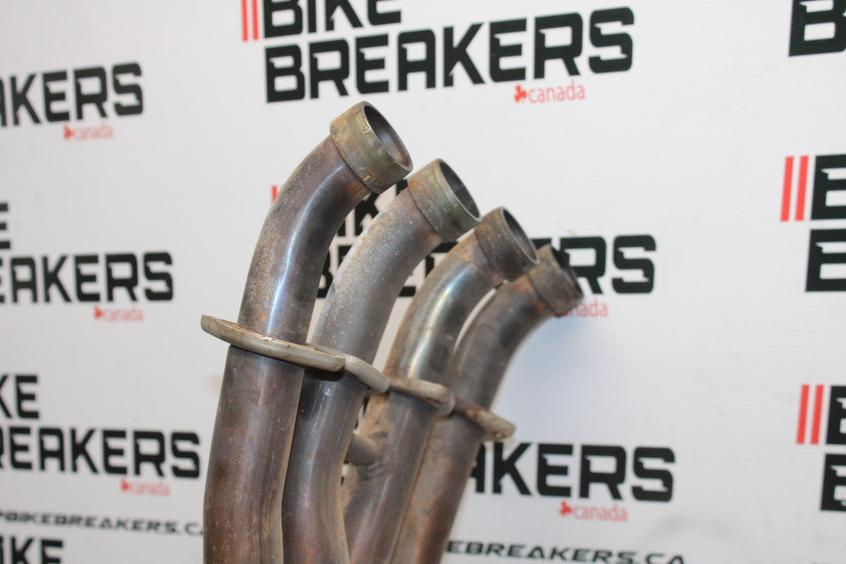 01-03 SUZUKI GSXR600 EXHAUST HEADER PIPES MANIFOLD BB841