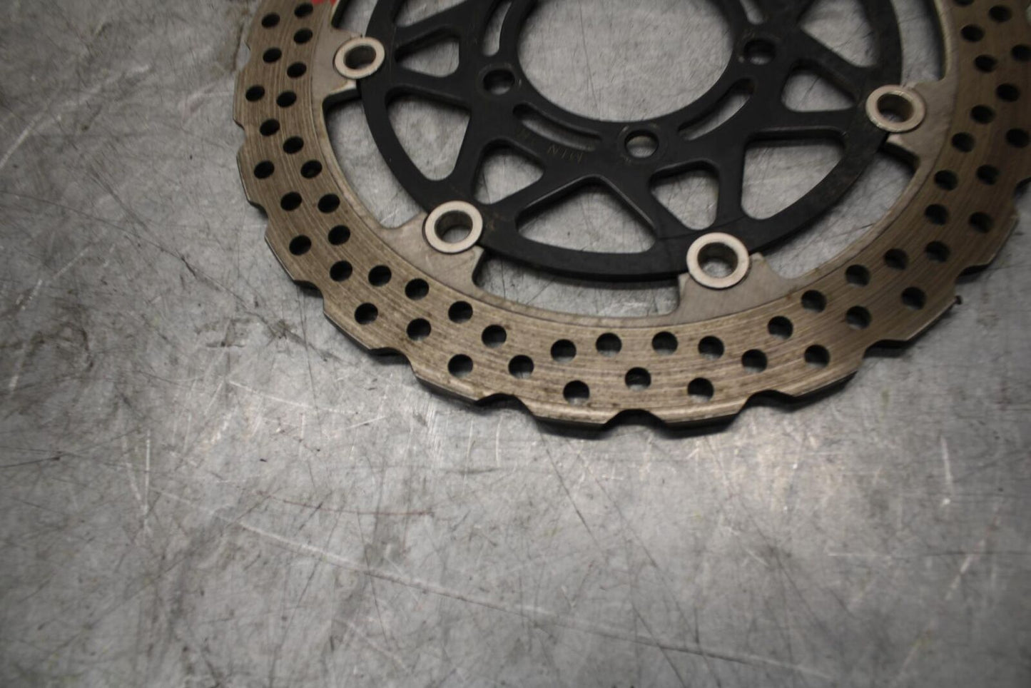 2009 Kawasaki Ninja ZX6R ZX600R FRONT BRAKE DISC ROTOR 41080-0077-5C BB44