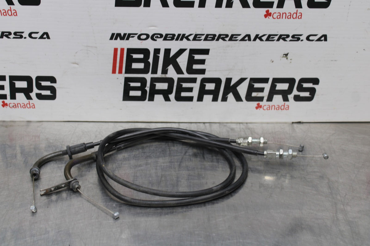 06-07 SUZUKI GSXR600 THROTTLE CABLES LINES BB836