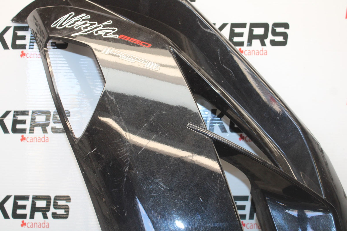 12 KAWASAKI NINJA 650 EX650E LEFT LOWER MID UPPER SIDE FAIRING COWL BB926