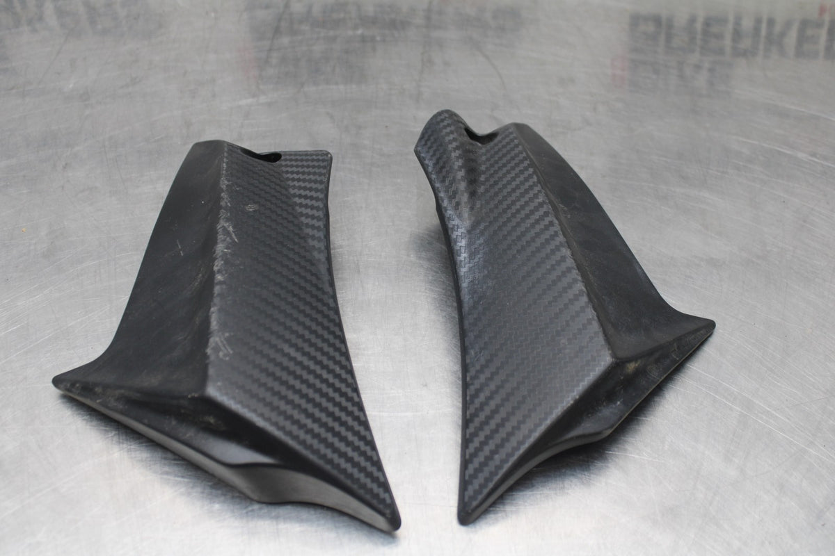 11-24 SUZUKI GSXR750 RIGHT LEFT FRAME MID SIDE COVERS COWLS PANELS TRIM BB871