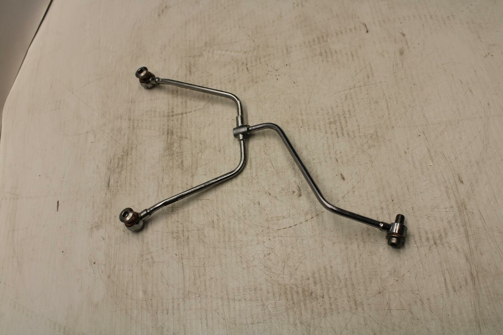 06 YAMAHA ROAD STAR XV1700PC WARRIOR ENGINE MOTOR OIL COOLER HOSES  BB262