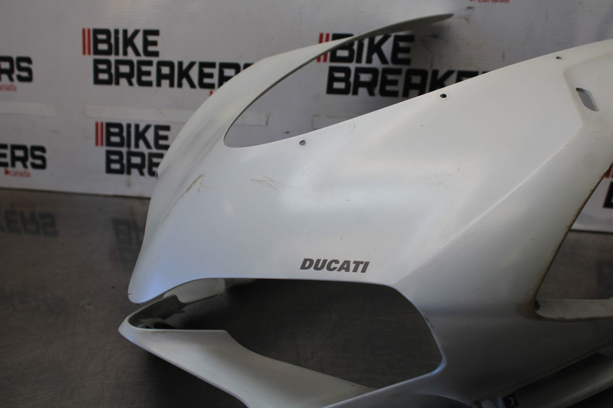 16 DUCATI 959 PANIGALE FRONT UPPER NOSE FAIRING COWL SHROUD BB912