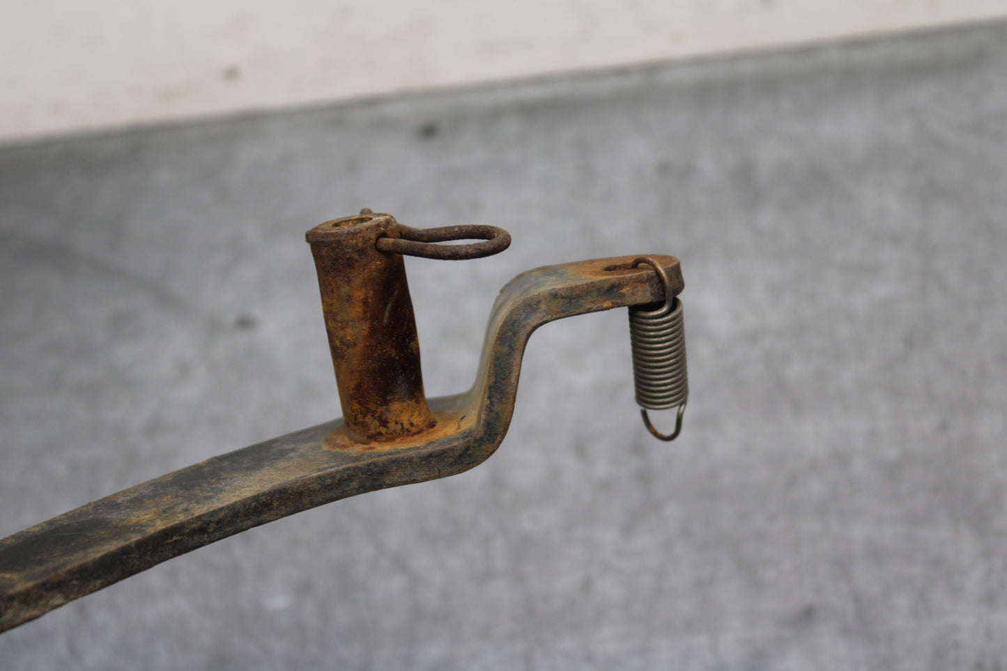 85-86 SUZUKI QUADRACER 250 RIGHT REARSET BRAKE FOOT PEDAL BB126