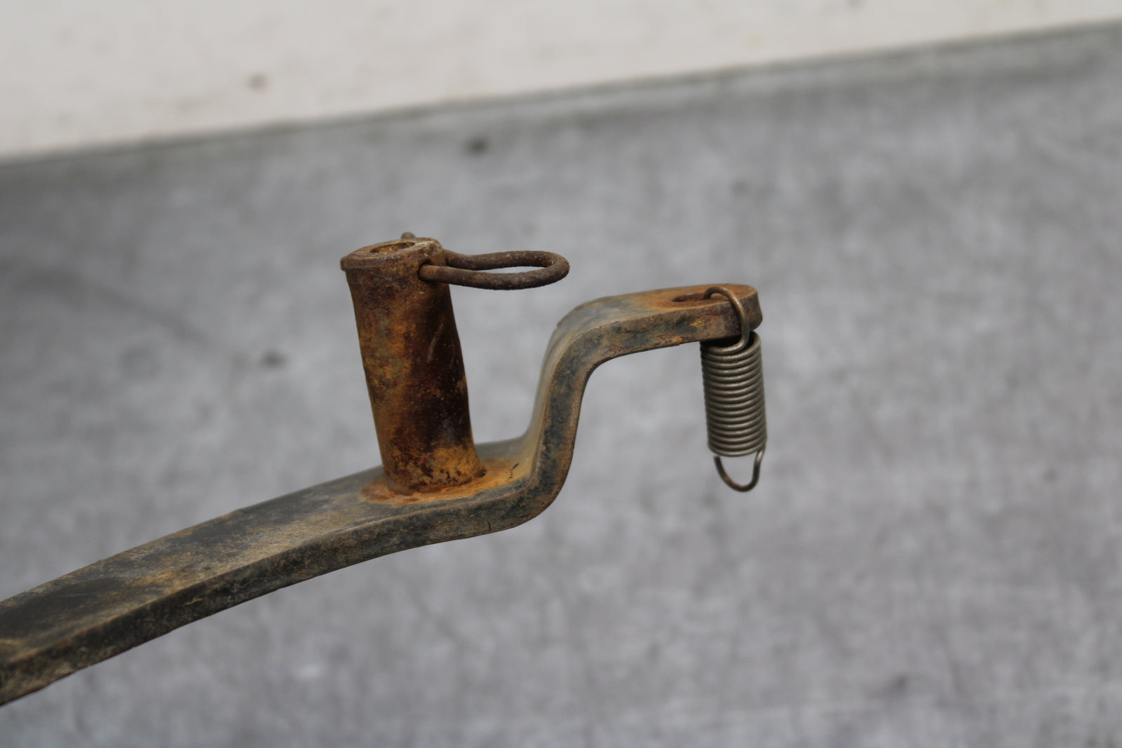 85-86 SUZUKI QUADRACER 250 RIGHT REARSET BRAKE FOOT PEDAL BB126