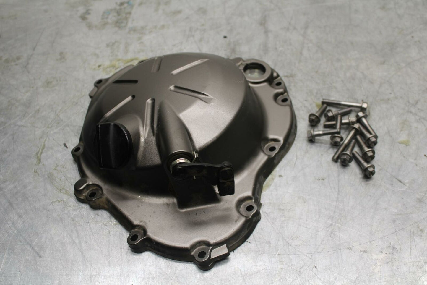 19-20 KAWASAKI NINJA ZX6R ZX636 CLUTCH SIDE ENGINE MOTOR COVER BB419