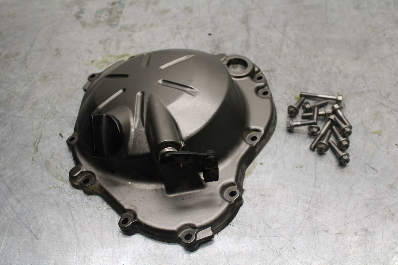 19-20 KAWASAKI NINJA ZX6R ZX636 CLUTCH SIDE ENGINE MOTOR COVER BB419