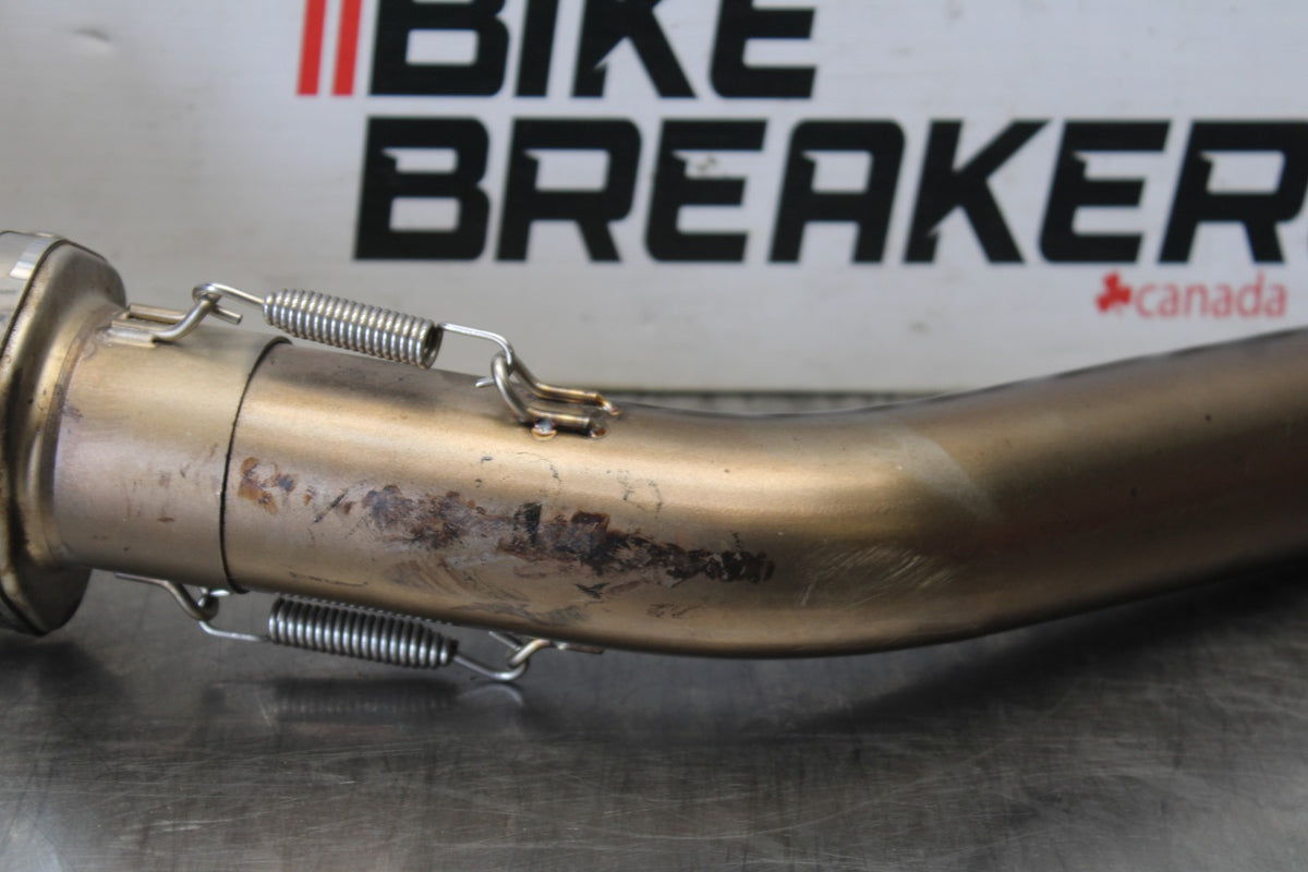 13-18 KAWASAKI NINJA ZX6R AFTERMARKET EXHAUST MUFFLER SLIP ON CAN SILENCER BB908