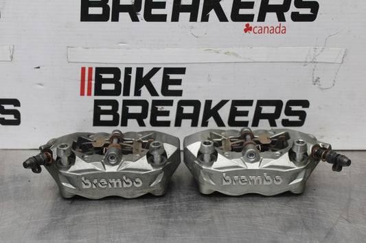16 DUCATI 959 PANIGALE RIGHT LEFT FRONT BRAKE CALIPER SET PAIR CALIPERS BB912