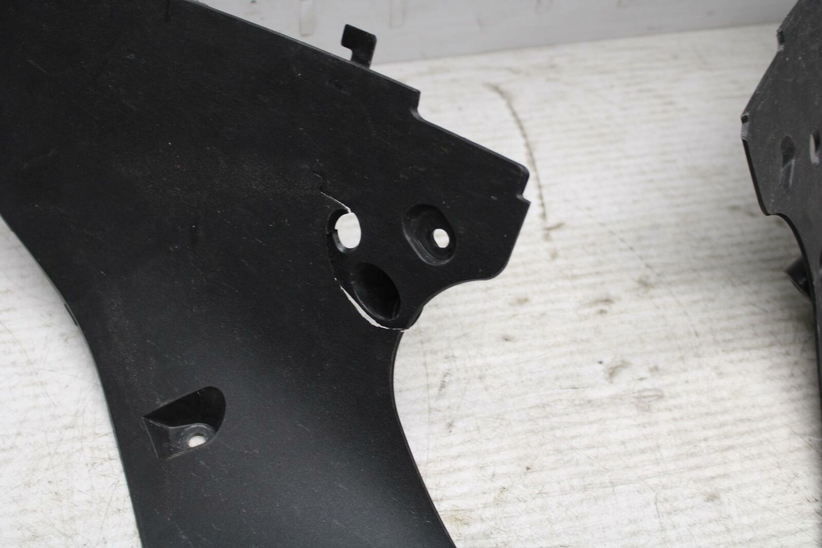 13-18 KAWASAKI NINJA ZX6R RIGHT LEFT INNER FAIRINGS COWLS PANELS TRIMS BB304