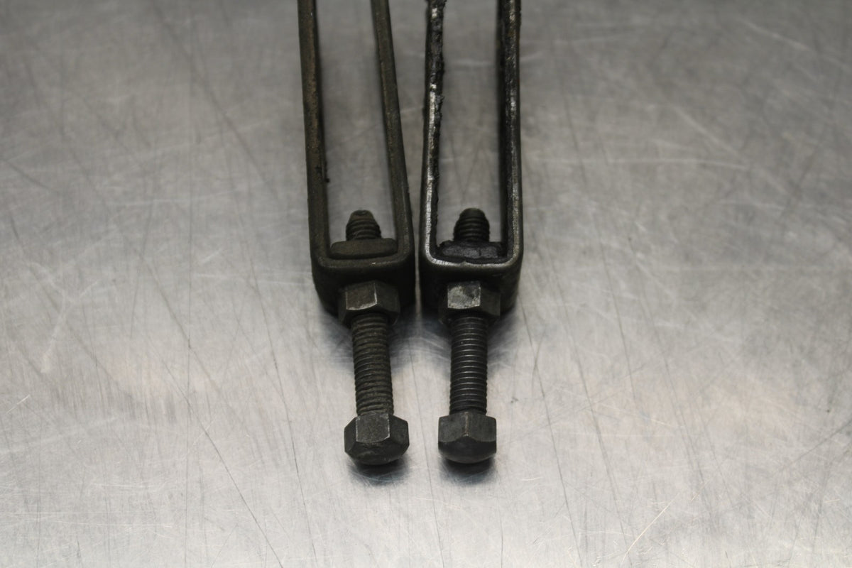 78-79 SUZUKI GS1000 SWINGARM CHAIN TENSIONER ADJUSTMENT BRACKETS  BB787