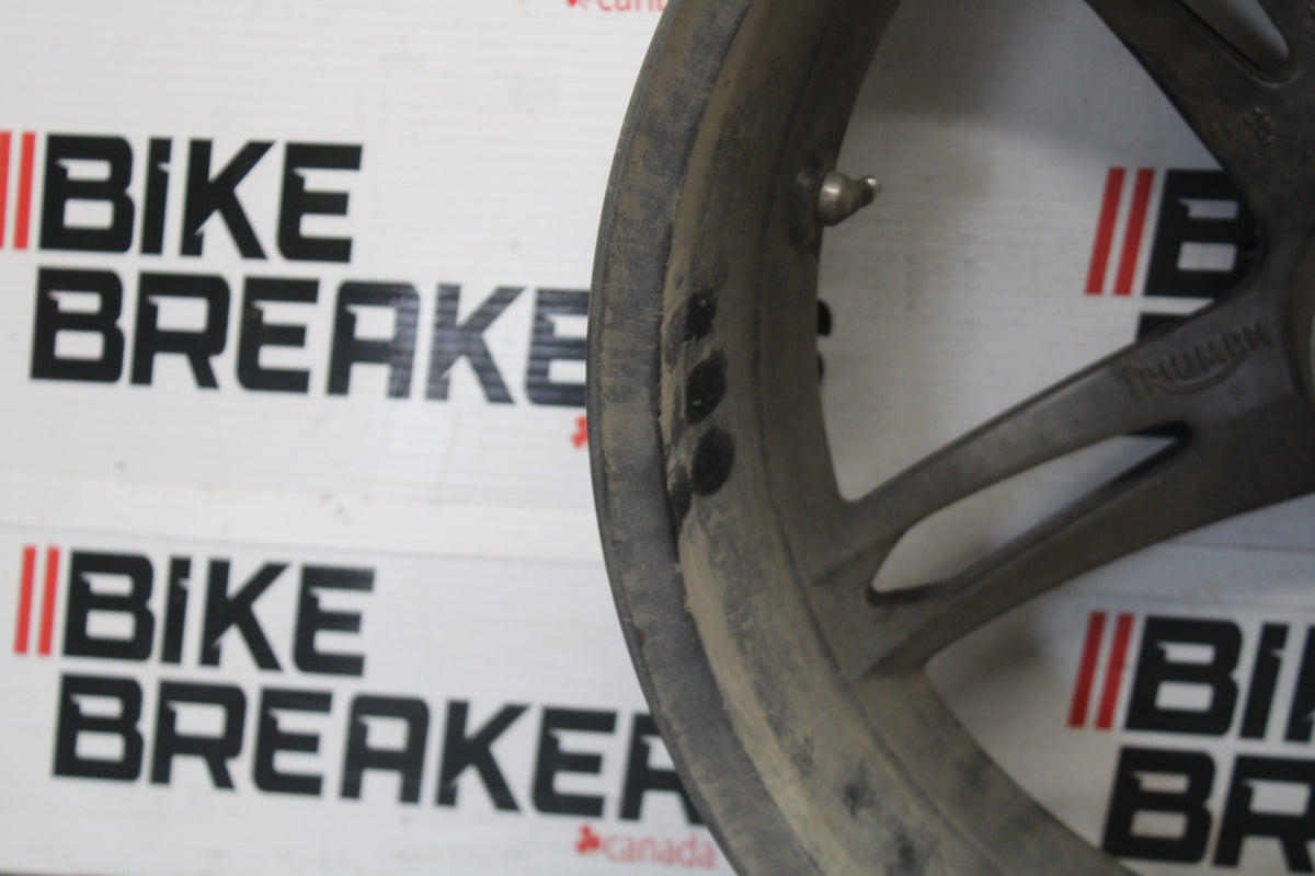 05-08 TRIUMPH SPEED TRIPLE 1050 REARWHEEL BACK RIM BB933