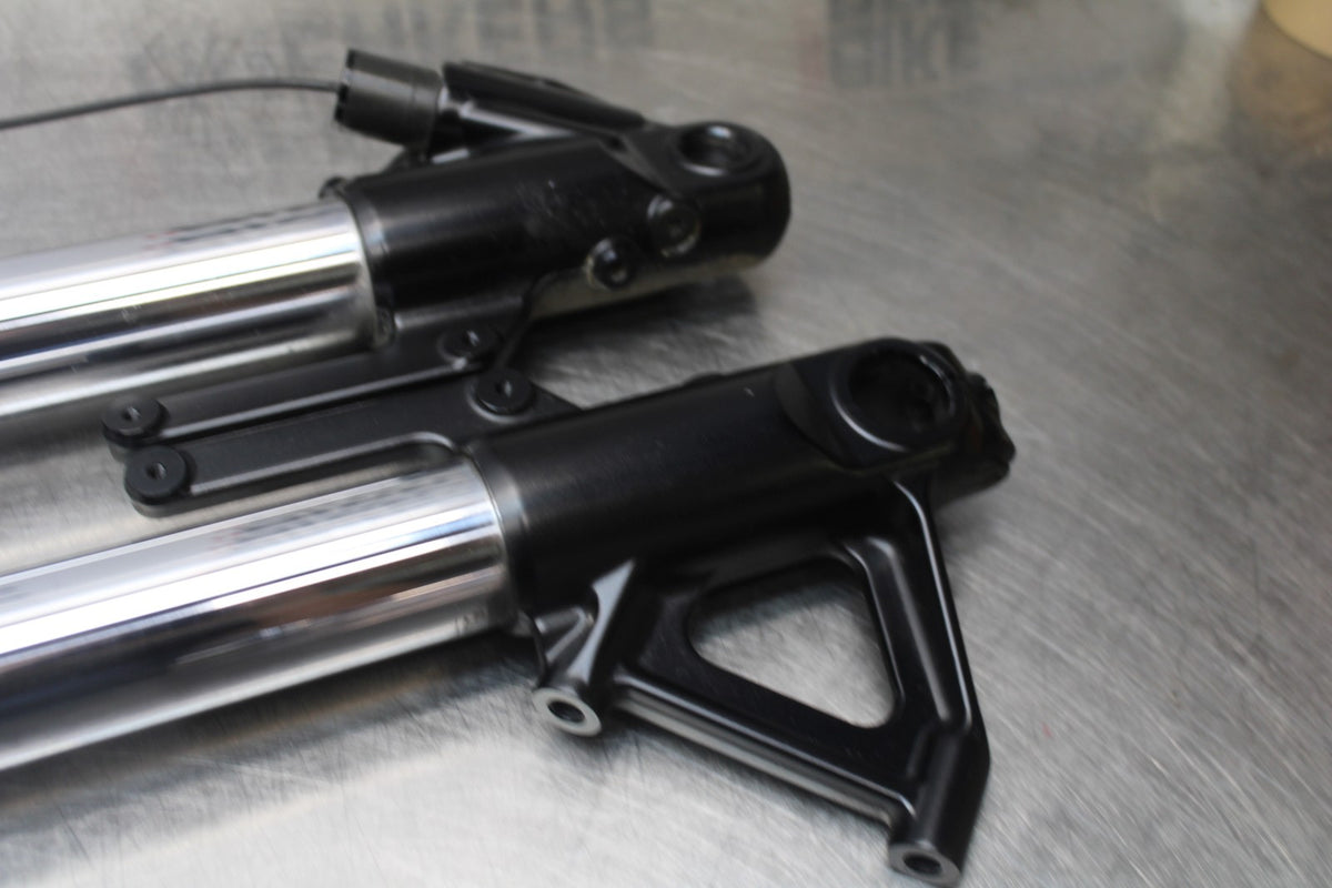 22 HARLEY-DAVIDSON PAN AMERICA 1250 FRONT FORKS SHOCK SUSPENSION SET PAIR BB910
