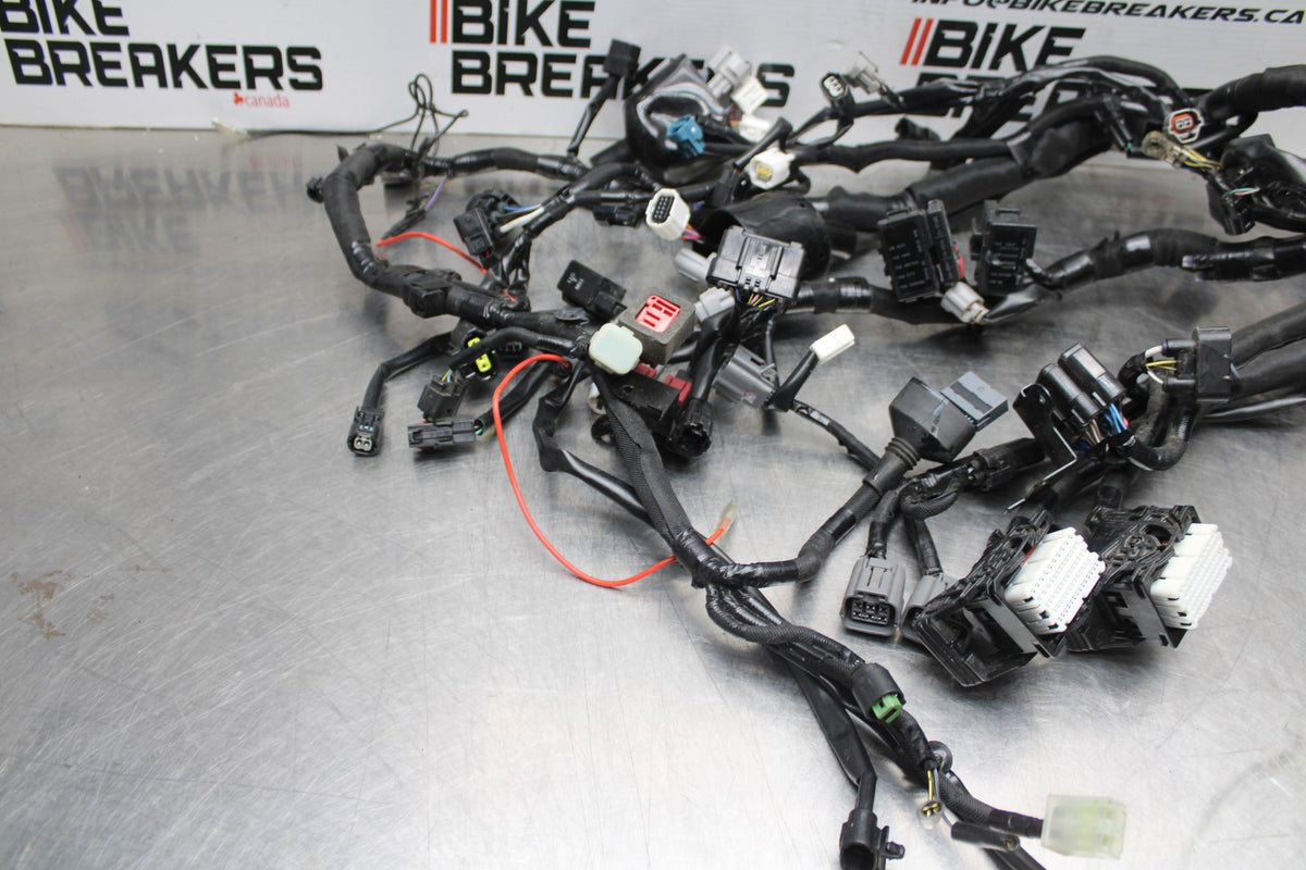 22 KAWASAKI NINJA 1000SX MAIN ENGINE WIRING HARNESS MOTOR WIRE LOOM BB780