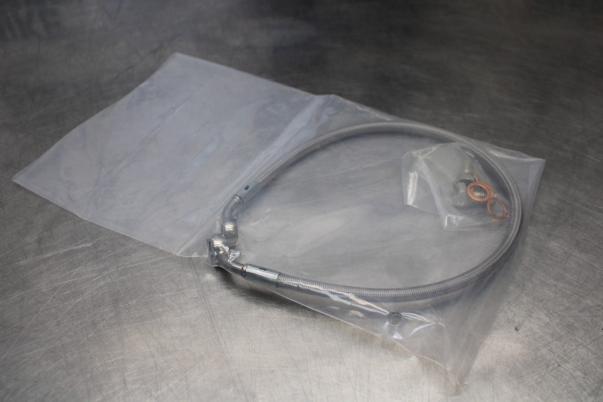 12-16 HONDA CBR1000RR NEW!! BRAIDED REAR BACK BRAKE HOSE FLUID LINE BB876