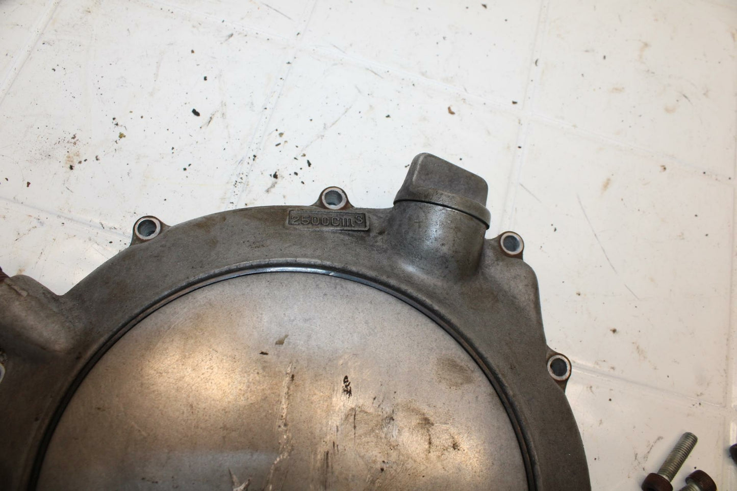 80-83 YAMAHA MAXIM 650 XJ650 CLUTCH SIDE ENGINE MOTOR COVER BB403
