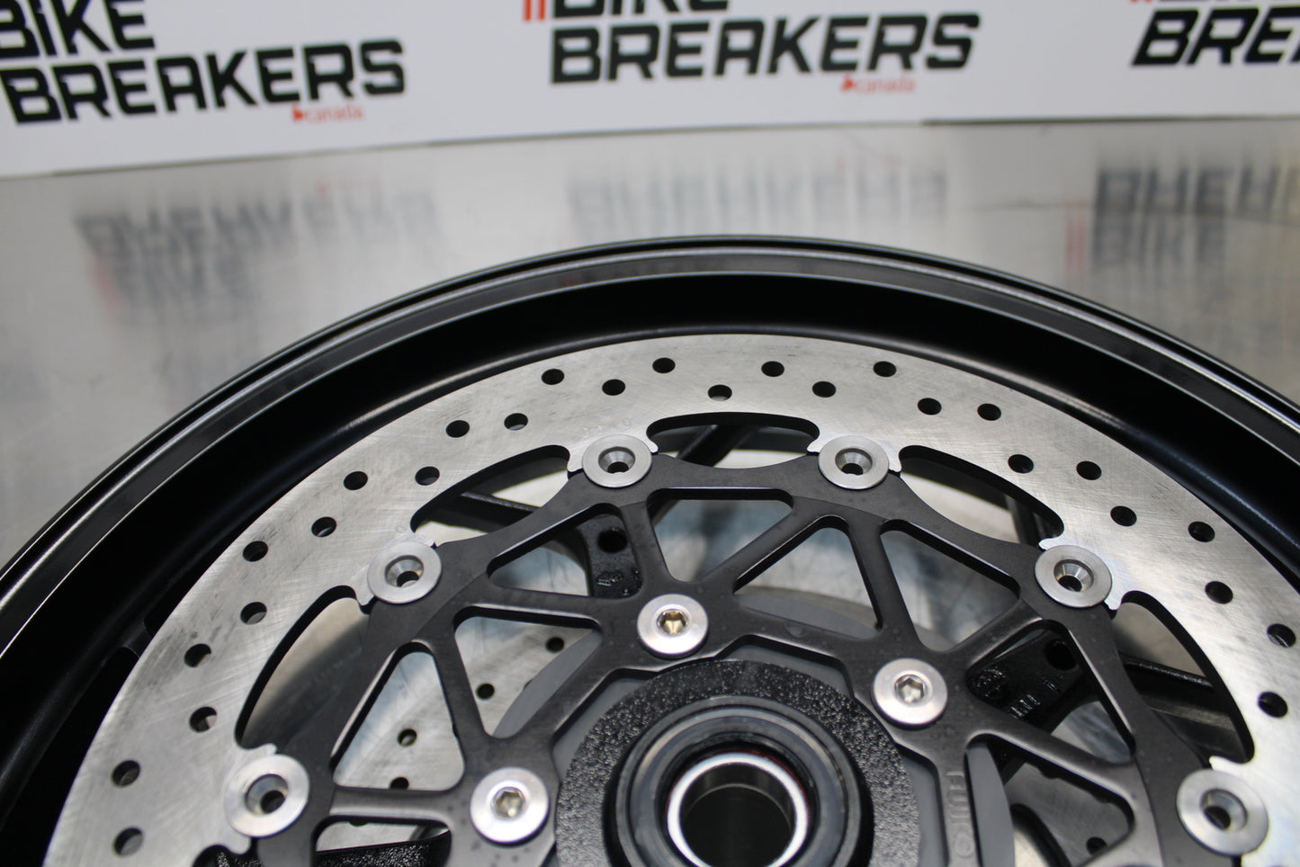 23-24 KAWASAKI NINJA ZX14R NEW!! FRONT WHEEL FRONT RIM & ROTORS BB141