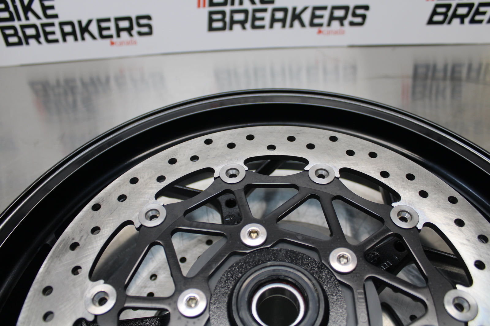 23-24 KAWASAKI NINJA ZX14R NEW!! FRONT WHEEL FRONT RIM & ROTORS BB141