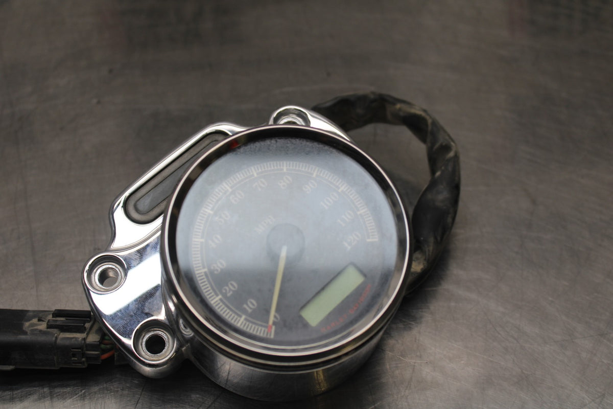 09 HARLEY-DAVIDSON SPORTSTER 1200 CUSTOM XL1200C GAUGES METER SPEEDO BB776
