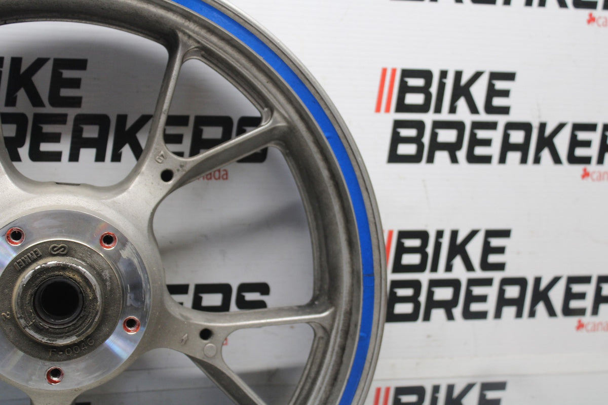 08-09 KAWASAKI NINJA ZX14R FRONT WHEEL FRONT RIM BB932
