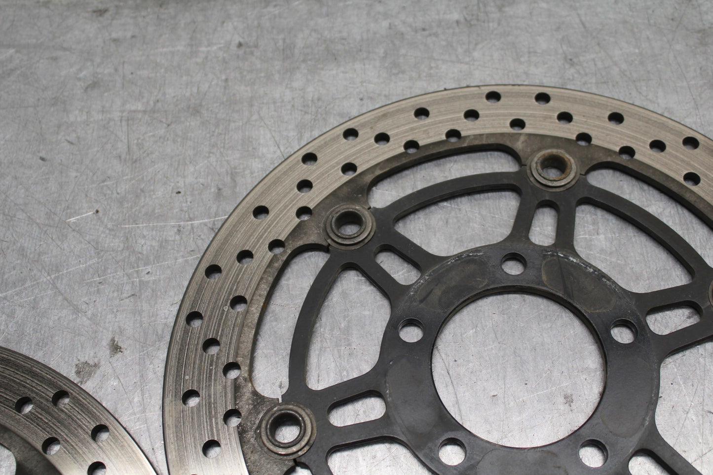 03 SUZUKI SV650S FRONT LEFT RIGHT BRAKE ROTORS DISCS BB130