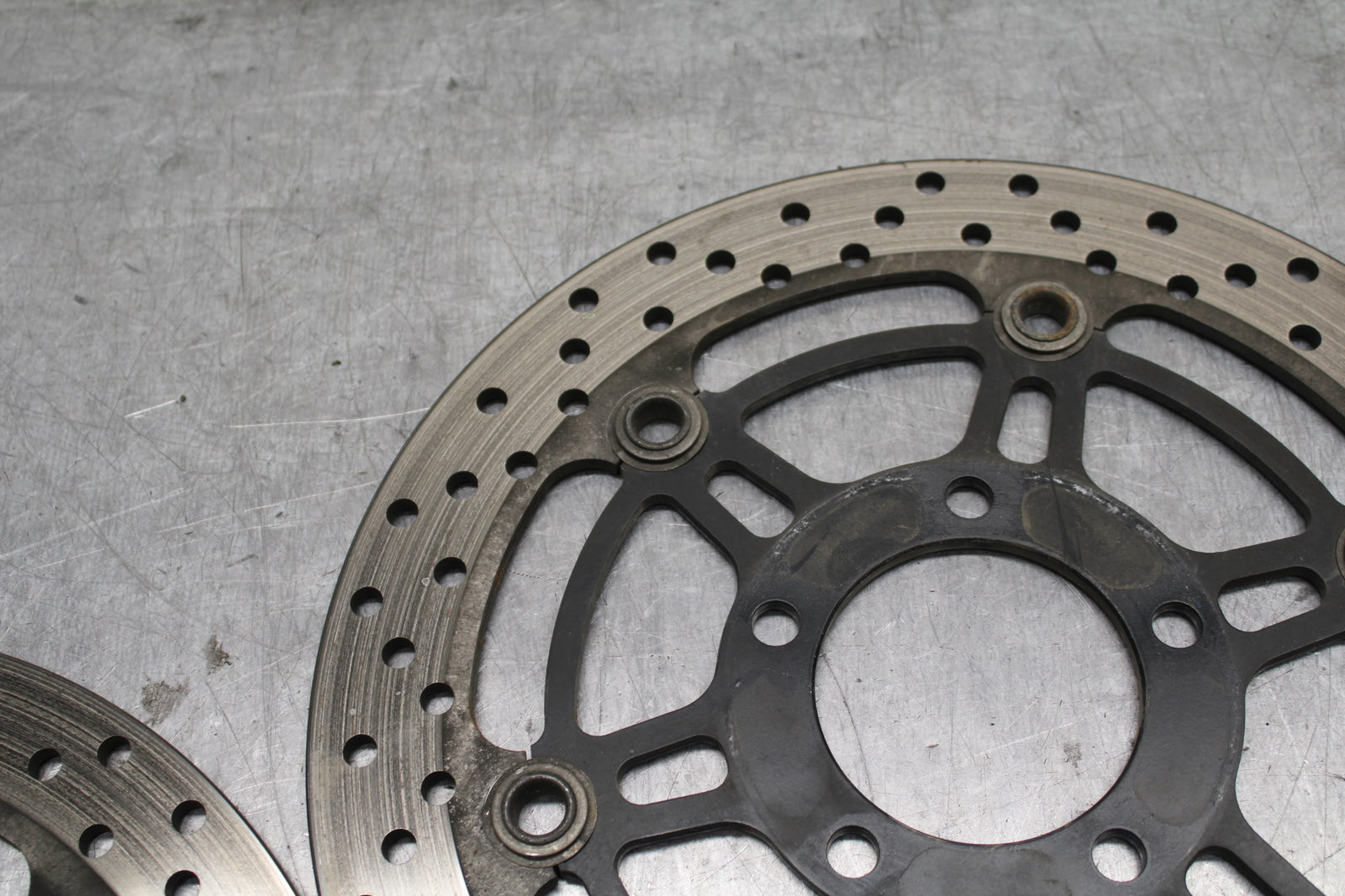03 SUZUKI SV650S FRONT LEFT RIGHT BRAKE ROTORS DISCS BB130